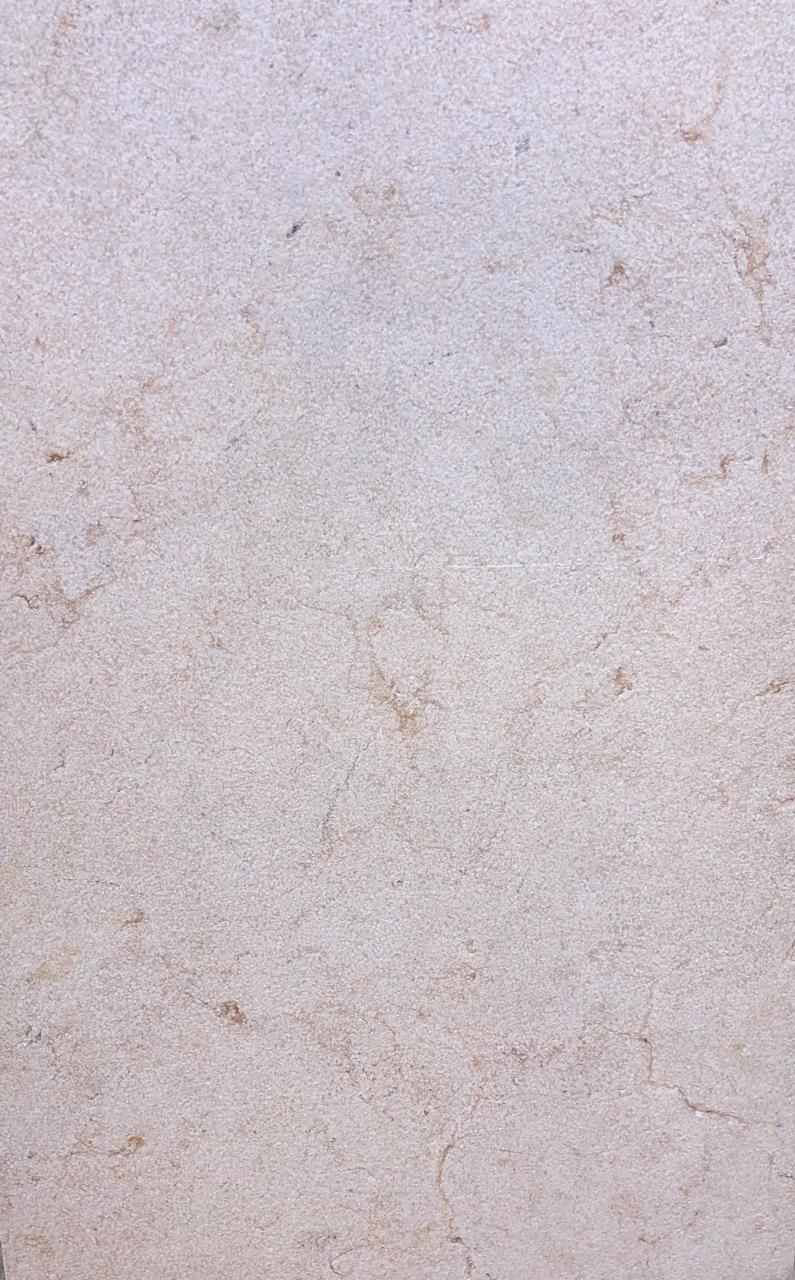 White Bush-Hammered Stone