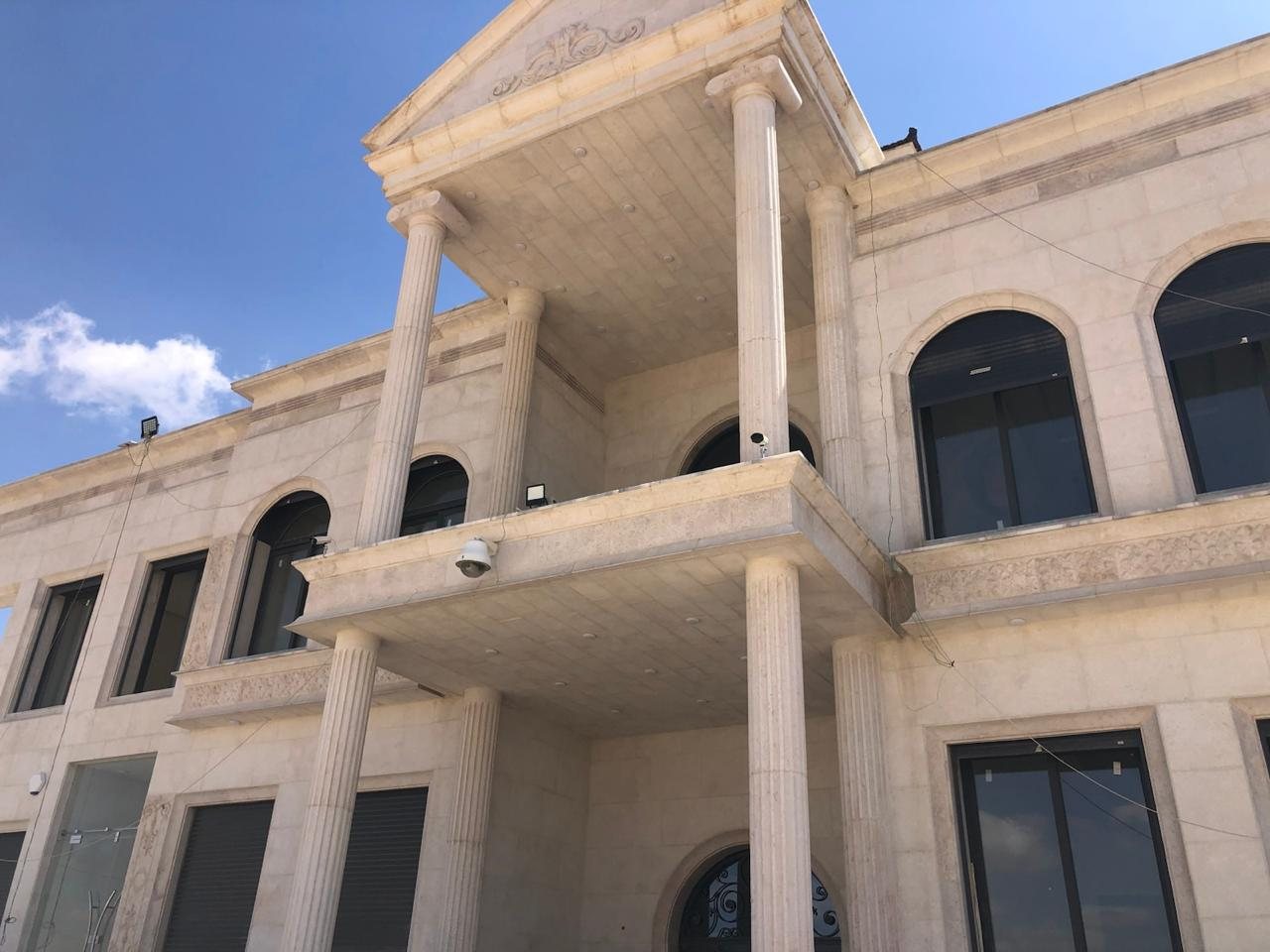 Classical stone residence