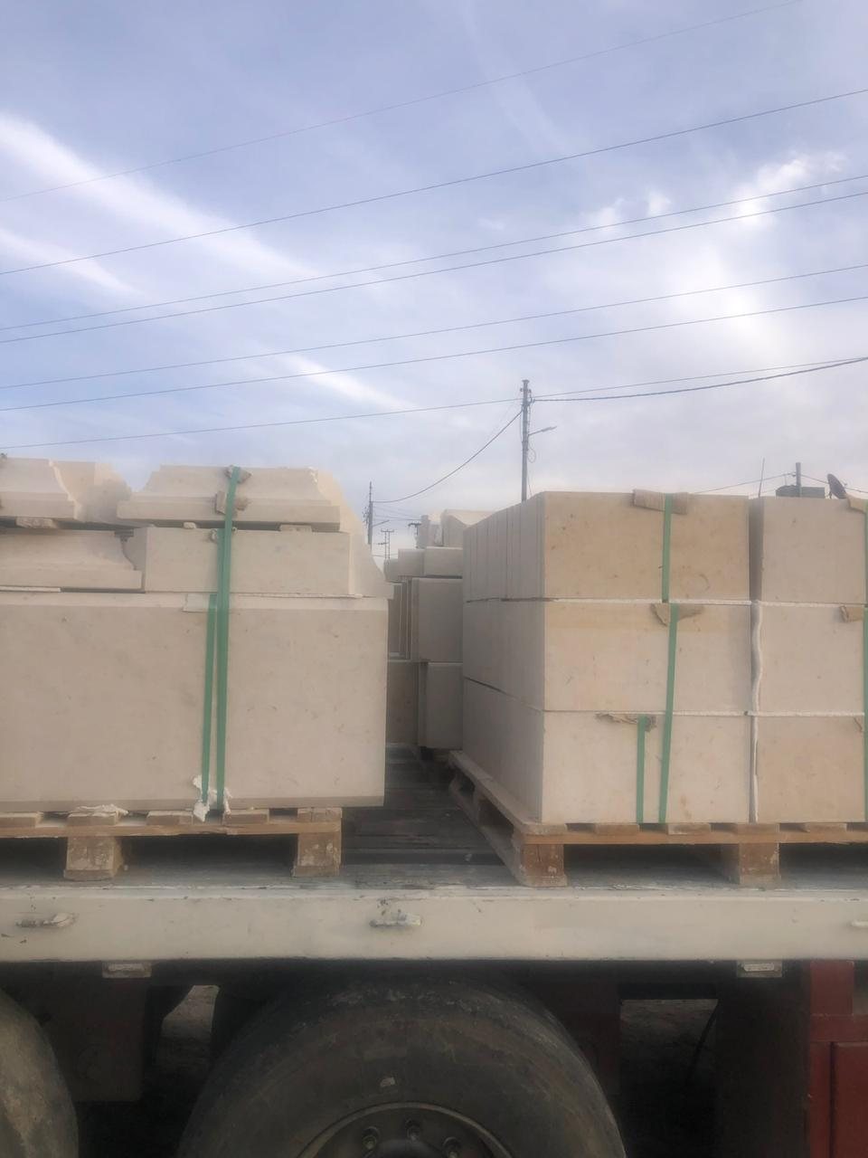 Prepared stone blocks